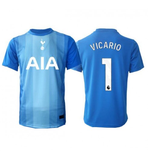 Tottenham Hotspur Guglielmo Vicario #1 Keeper Bortedrakt 2025-26 Korte ermer Tottenham Hotspur Guglielmo Vicario #1 Keeper Bortedrakt 2025-26 Korte ermer